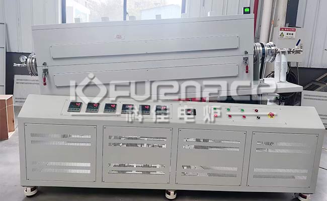 大管径6温区旋转倾斜管式炉