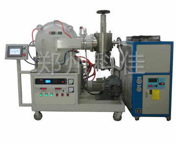 最高温度可达1400℃的隔热屏真空马弗炉