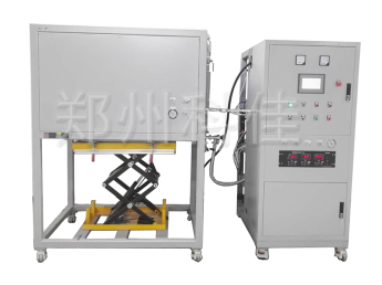 定制液压升降钟罩式高温马弗炉