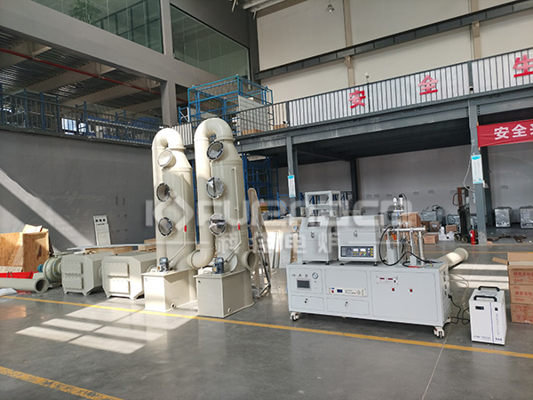 定制带尾气处理装置的PECVD电炉