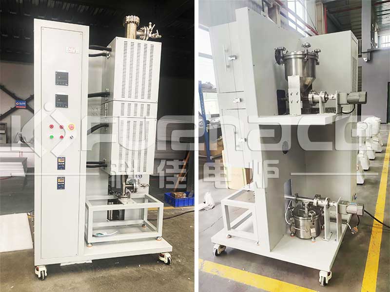 连续进出料气氛高温立式管式炉